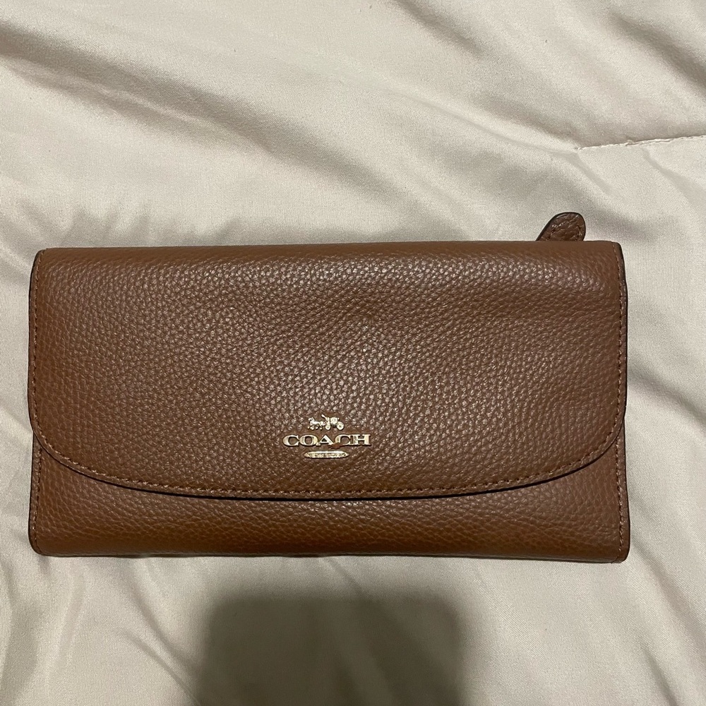 Coach Large Leather Wallet